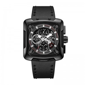 Alexandre Christie AC 3030 Full Black Leather Man GCLIPBA